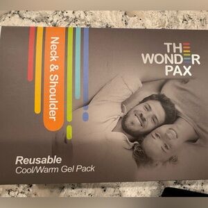 Reusable Cool/Warm Gel Pack - Neck & Shoulder (Gray)